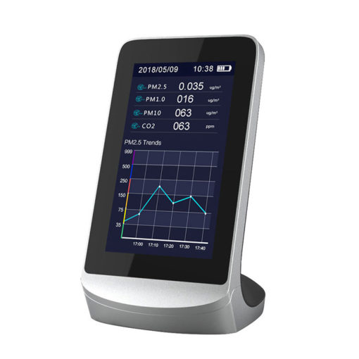 Moniteur de contole de Qualite de lair TVOC PM25 CO2 3