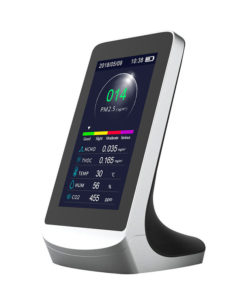 Moniteur de contole de Qualite de lair TVOC PM25 CO2 5