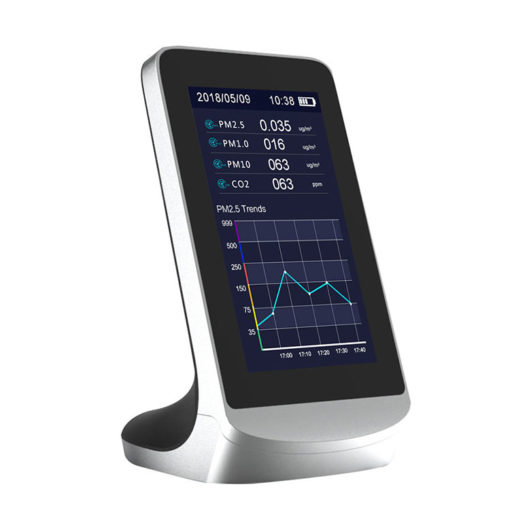 Moniteur de contole de Qualite de lair TVOC PM25 CO2 9