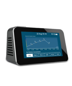 Moniteur de contole de Qualite de lair TVOC PM25 HCHO PM1.0 CO2 1