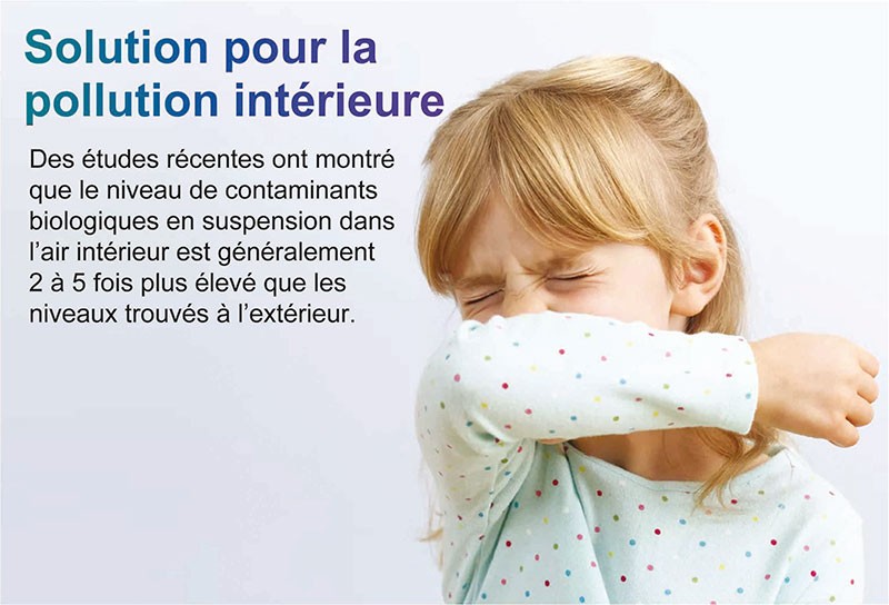 solution traitement air unite interieure climatisation