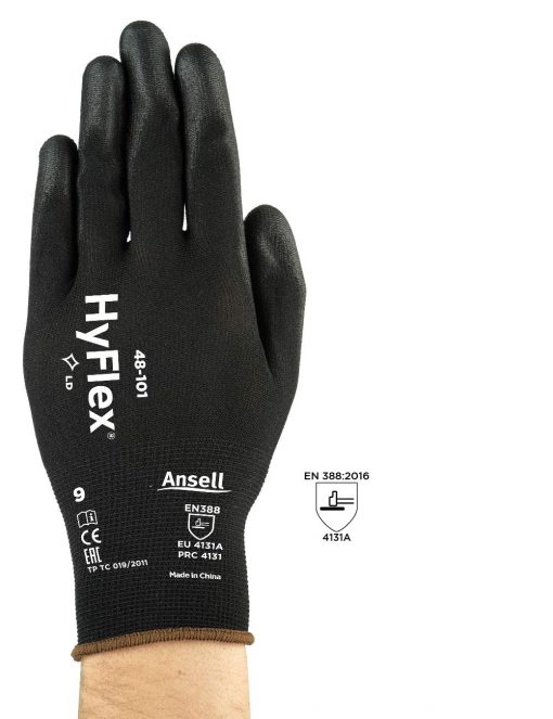 Gants de protection noirs 3